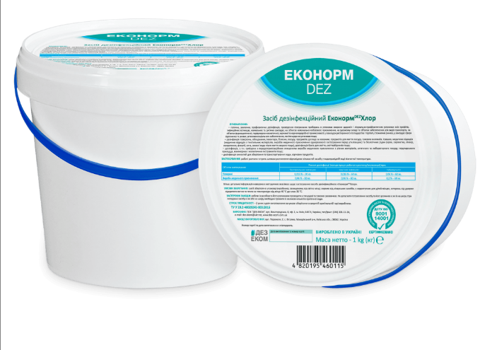 Засіб дезінфекційний «ЕконормDEZ Хлор»